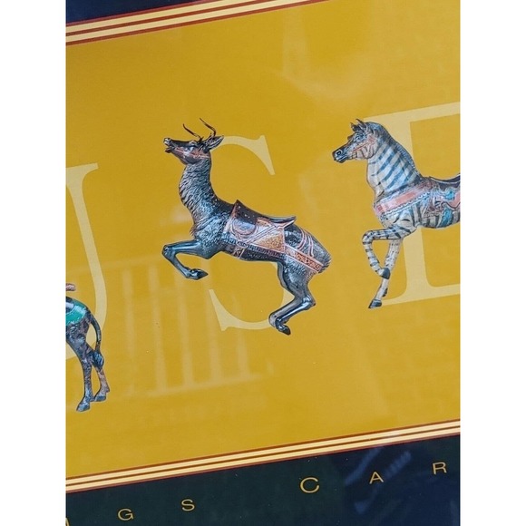 The Rocky Springs Dentzel Carousel Lancaster PA Artwork Print Signed Numbered - Picture 5 of 10